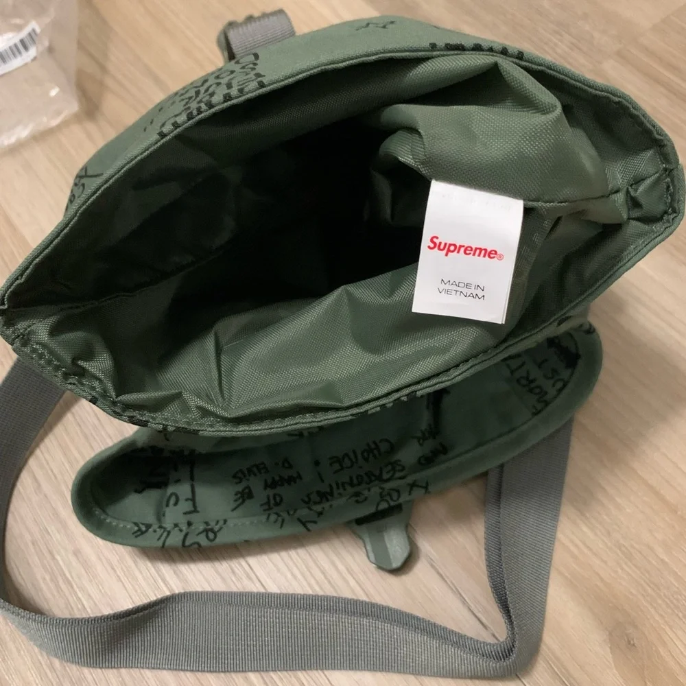 Supreme Field Side Bag Gonz Green SS23 Authentic Brand New